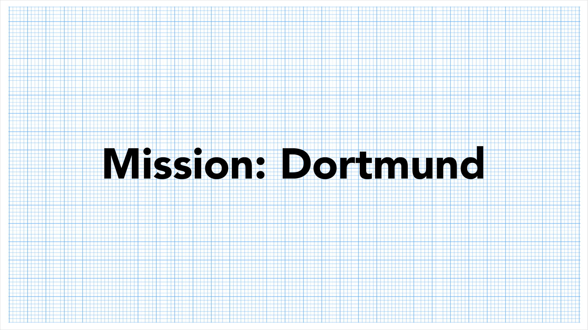 Logo der Kunstausstellung Mission:Dortmund